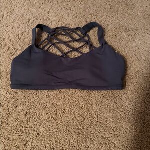 lululemon athletica Strappy Back Sports Bra - Dark Navy